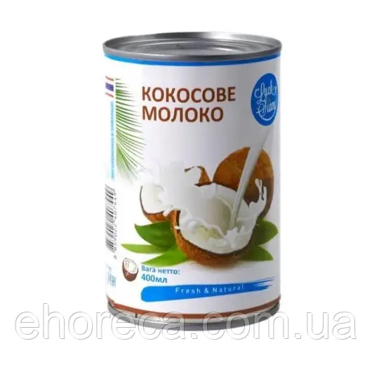 Молоко кокосове 17% 400 мл TM Luck Siam