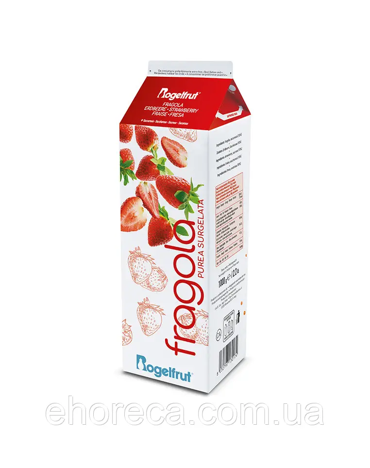 Пюре Полуниця TM Rogelfruit 1 кг