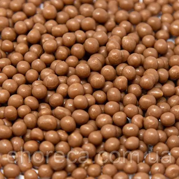 Кульки з молочного шоколаду (CRUNCHY Beads milk) тм IRCA