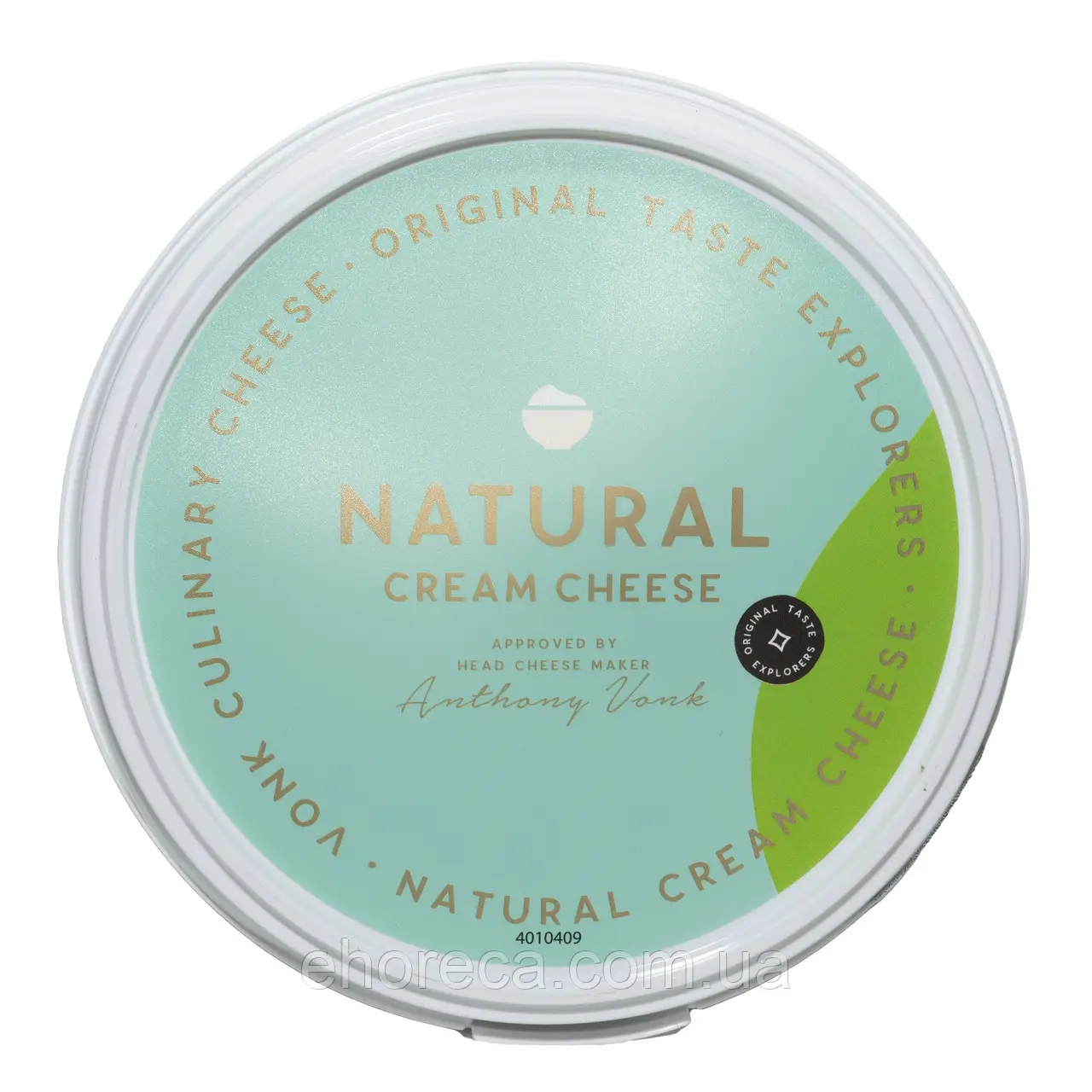 Крем-сир вершковий 70% 1.5 кг Natural Cream Cheese TM VCC