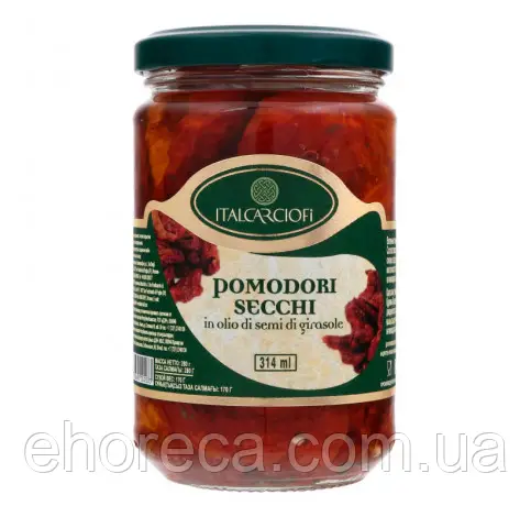 Томати в’ялені в олії TM Italcarciofi 314 мл