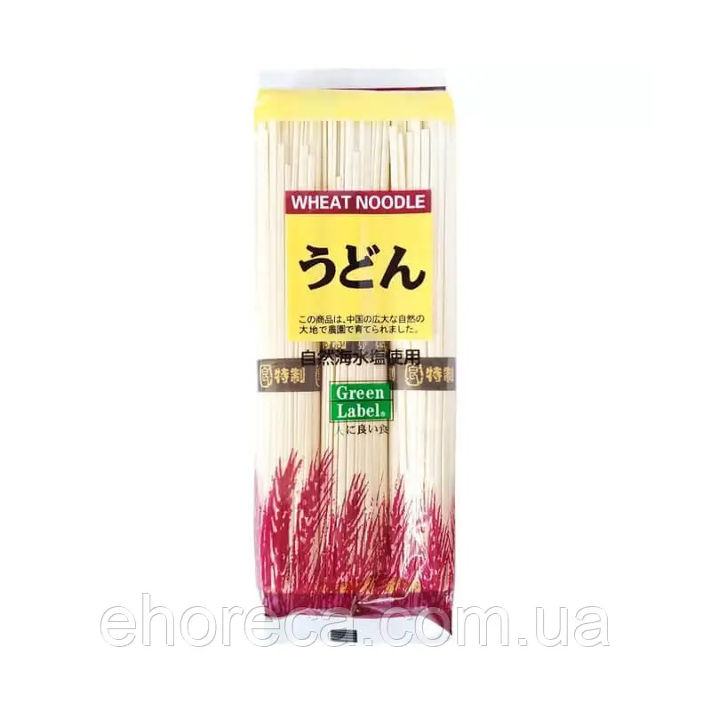 Локшина пшенична Удон Udon Noodles 0.3 кг ТМ Green Label