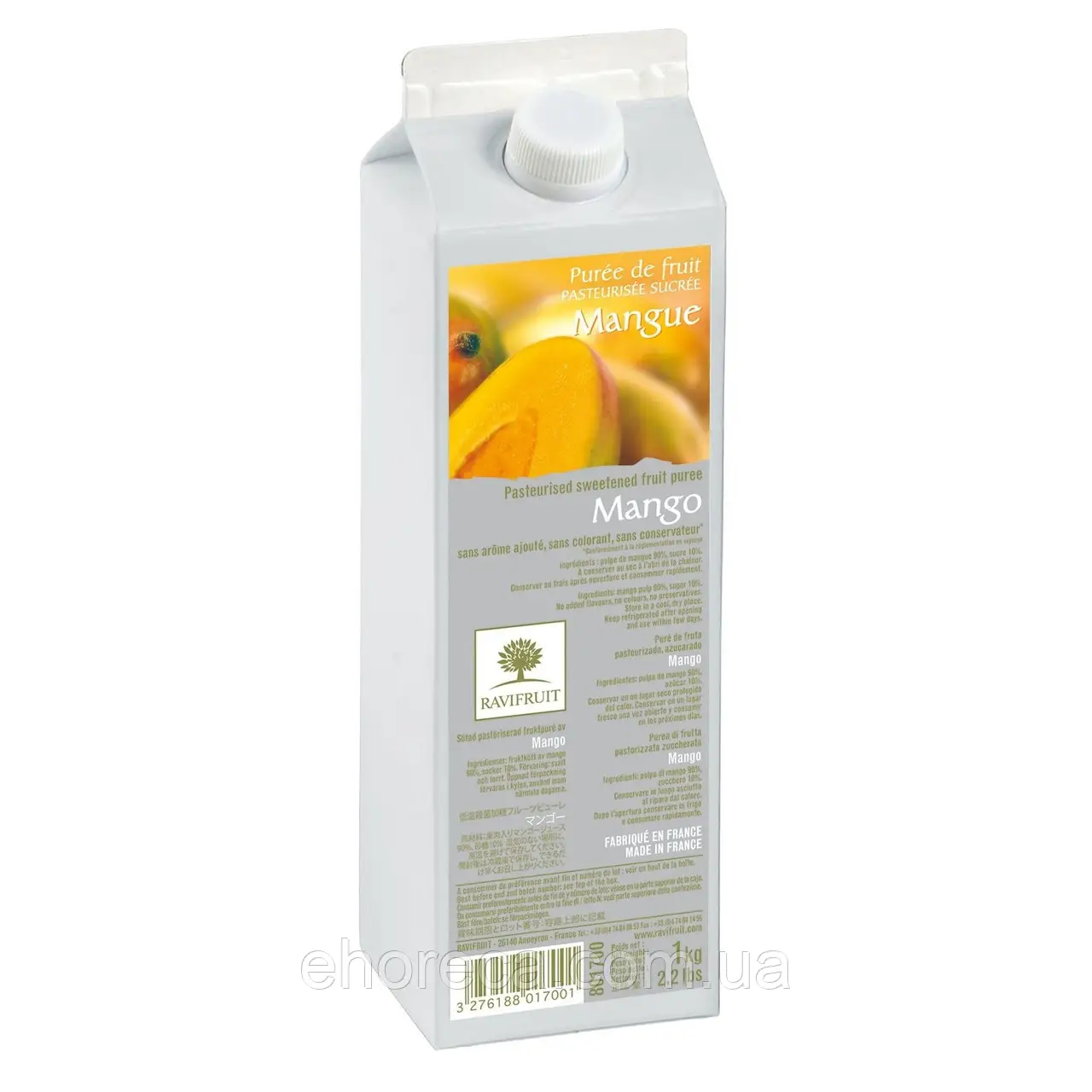 Пюре Манго TM Ravifruit 1 кг пастеризоване