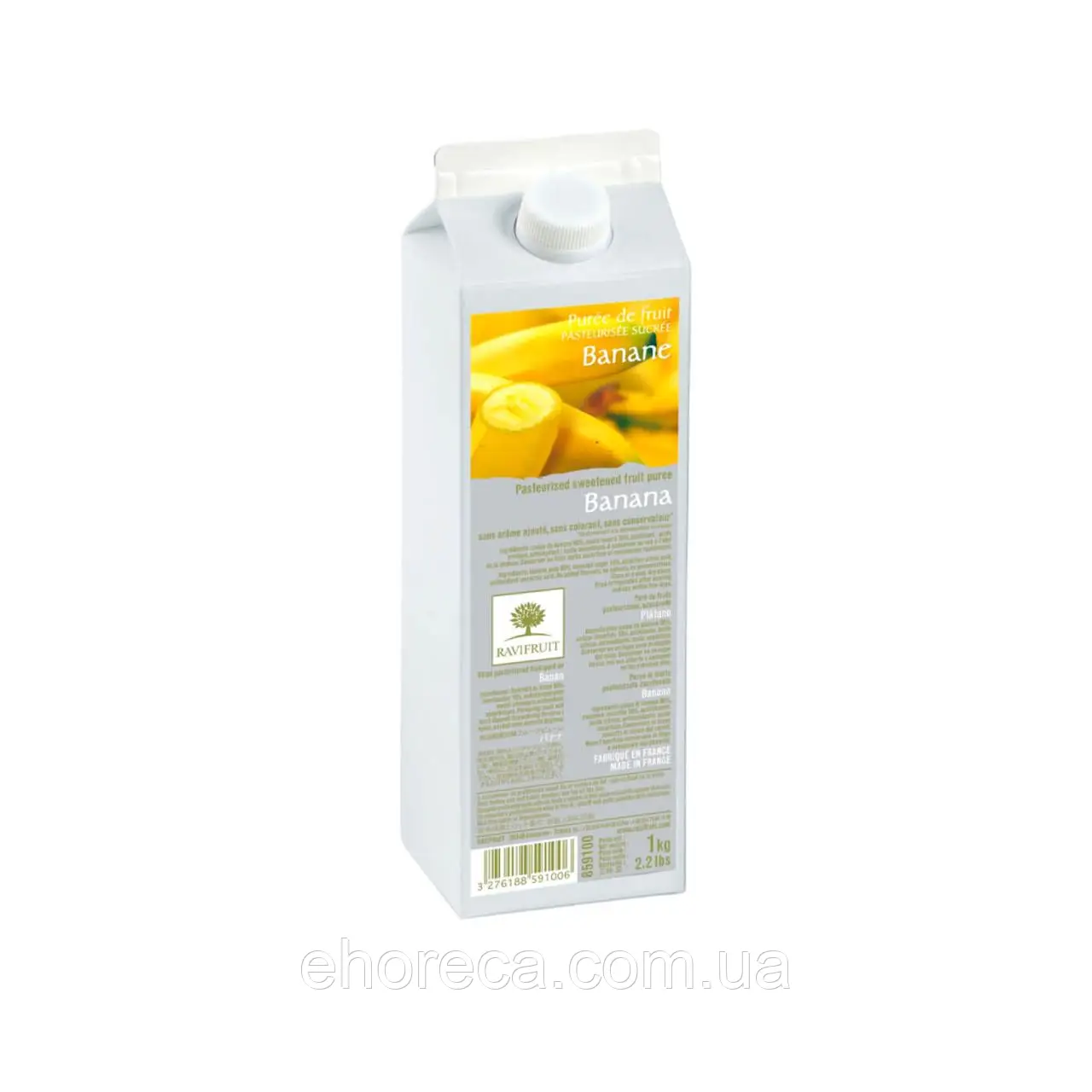Пюре Банан TM Ravifruit 1 кг пастеризоване