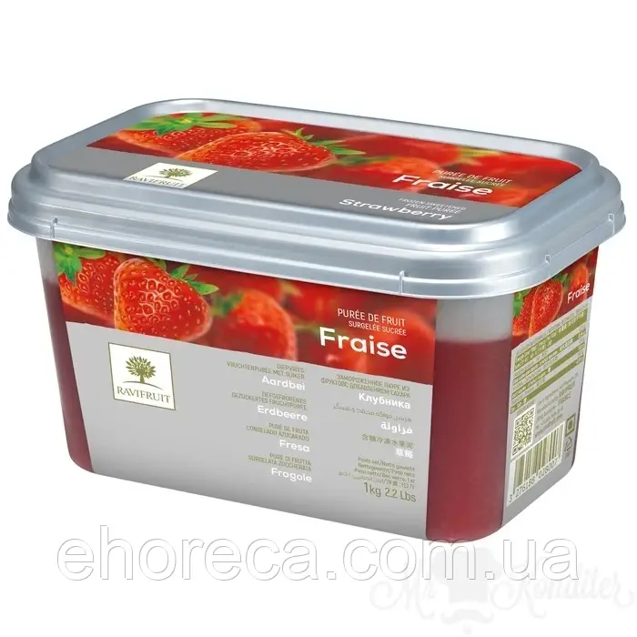 Пюре Полуниця TM Ravifruit 1 кг
