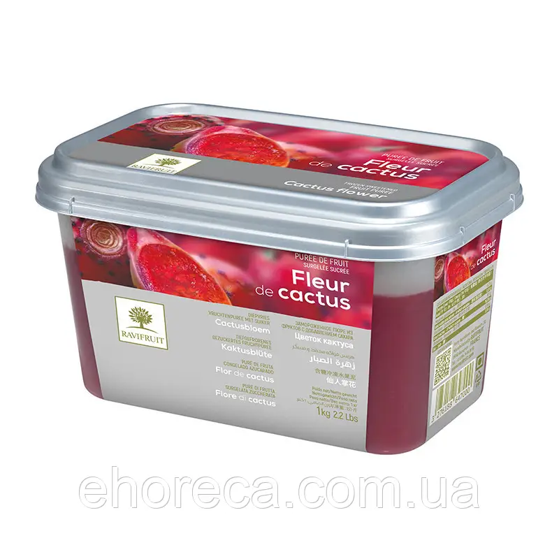 Пюре Опунція (квіти кактуса) TM Ravifruit 1 кг, 10 % цукру