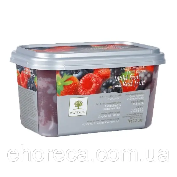 Пюре червоних ягід TM Ravifruit 1 кг